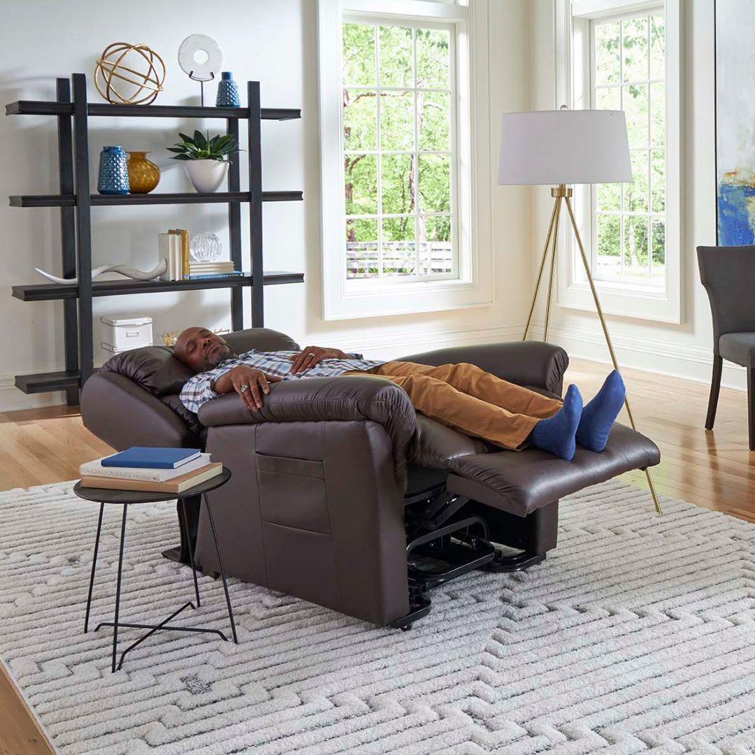Fontana Golden Tech PR-510 Cloud seat leather lift chair recliner